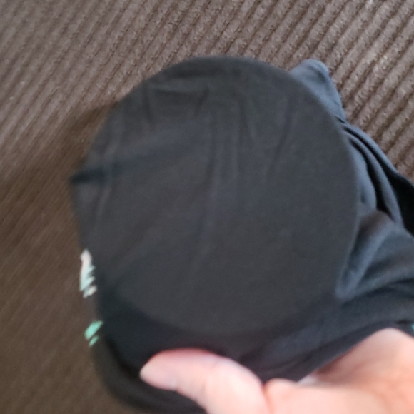 🤯3/$12 Bathing Suit Top Black & Floral Size Small - Picture 5 of 5